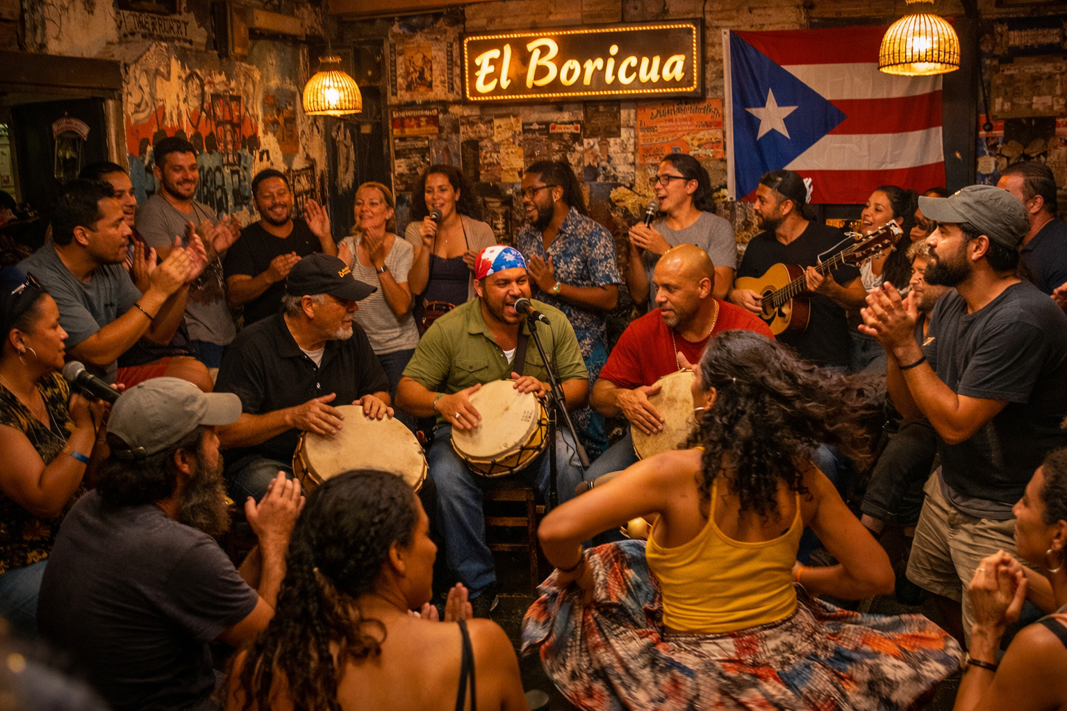 Lunes de Plena at El Boricua: A Living Monday Tradition in Puerto Rico