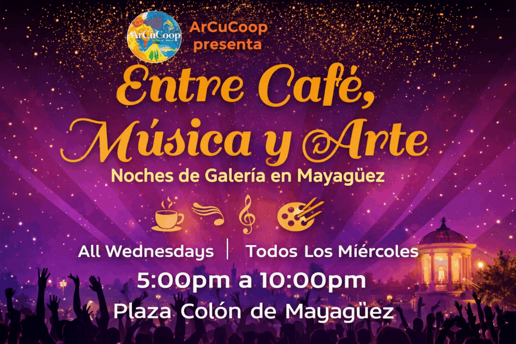 Gallery Nights Mayagüez: A Weekly Celebration of Coffee, Music, and Art